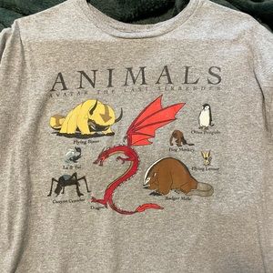 ATLA animals T shirt